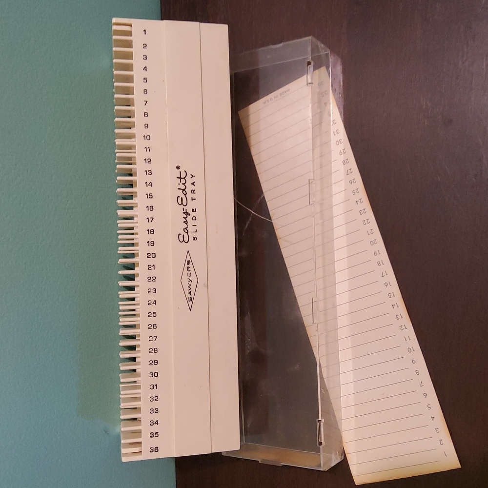 2" X 2" 36 slots Easy Edit Slide Tray